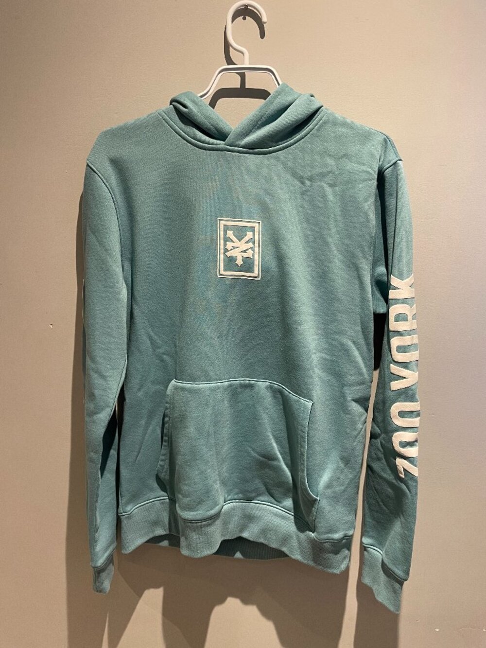 Zoo York Unbreakable Graphic Pullover Hoodie Blue Size M